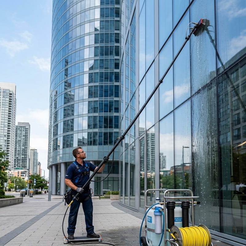 The Benefits of Pure Water Technology in Window Cleaning